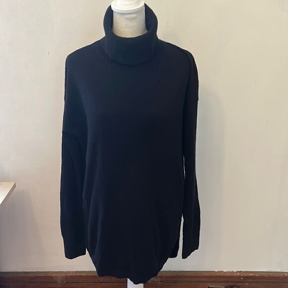 Treasure & Bond black turtleneck sweater Size XS New - Picture 2 of 10